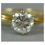 DIAMOND ENGAGEMENT RING, 1.00CT DIAMOND ENGAGEMENT RING, 1.00CT