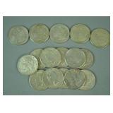 (16) US SILVER PEACE & MORGAN DOLLARS (16) US SILVER PEACE & MORGAN DOLLARS