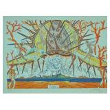 SALVADOR DALI LITHOGRAPH - SEA URCHIN SALVADOR DALI LITHOGRAPH - SEA URCHIN