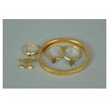 (5) PIECE 14K SCRAP GOLD GROUP (5) PIECE 14K SCRAP GOLD GROUP