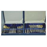 (47) PIECE ASAHI SHOTEN 900 SILVER FLATWARE SET (47) PIECE ASAHI SHOTEN 900 SILVER FLATWARE SET