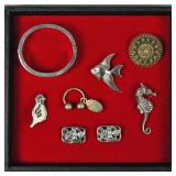 (8) SIGNED SILVER JEWELRIES (8) SIGNED SILVER JEWELRIES