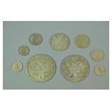 (9) VERY EARLY GERMAN STATES SILVER COINS