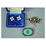 (3) PIECE GOLD & SILVER JEWELRY GROUP (3) PIECE GOLD & SILVER JEWELRY GROUP