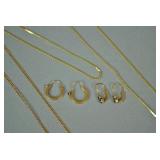 (5) PIECE 14K JEWELRY GROUP (5) PIECE 14K JEWELRY GROUP