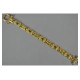 14K GEMSTONE BRACELET