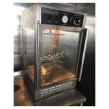 Rotating Pretzel WArming Cabinet - 18 x 19 x 29