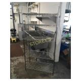 5 Tier Chrome Metro Rack - 36 x 16 x 73