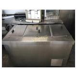 Nelson All S/S Frozen Dessert Freezer on Wheels