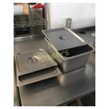 S/S Insert w/ 3 Lids