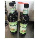 3 Chai Tea Syrup Bottles