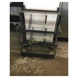 Mobile Display Rack - 32 x 17 x 36