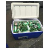 Cooler & 40 Water/Pops