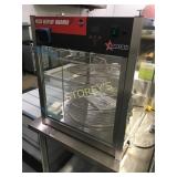 NEW Omcan Pizza Display Warmer - 24 x 24 x 27