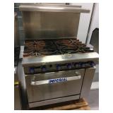 Imperial Propane 6 Burner Range
