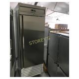 As New Single Door S/S Cooler on Wheels