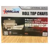 New 9qrt Roll Top S/S Chafer