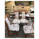 4 Teak Chairs