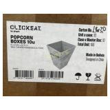 Popcorn Boxes 10U - 100 / Box