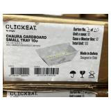 Chaura cardboard small tray 10U - 100 / box