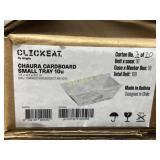 Chaura cardboard small tray 10U - 100 / box
