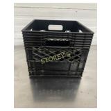 Milk Crate - Black