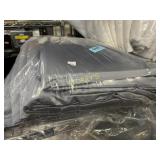 14 Round 120" Satin Grey Tablecloths