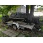 500 Gallon Smoker w/ 20' Single Axle Trailer