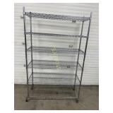 6 Tier Metro rack on Wheels ~4