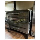 Bakers Pride Dbl Stacking Gas Stone Pizza Oven