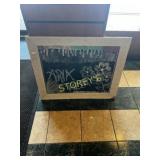 Framed Chalk Board ~34 x 28