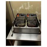 Vevor Double Table Top Elec. Deep Fryer