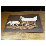 Chuck Wagon Raised Plaque Sign ~30 x 28