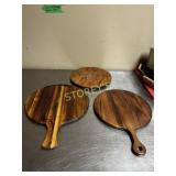 2 Serving Trays & Lazy Susan