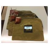 Night deposit bags - lockable, w/ key