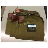 Night deposit bags - lockable, w/ key