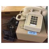 Telephone hand set - includes head set (wireless)