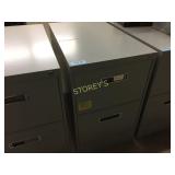 Steelcase 2drawer file cabinet - 18"w x 30"d x 29"
