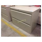 Lateral file cabinet - 2 drawer