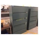 Lateral file cabinet, 5 drawer, 36" w