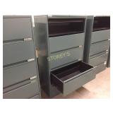 Lateral file cabinet, 5 drawer, 36" w