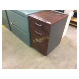 Mobile drawer pedestal w/ Key