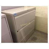 Lateral file cabinet - 3 drawer, 36"w