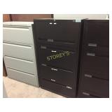 Lateral file cabinet - 2 drawer, 30" w, lockable