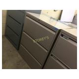 lateral file cabinet - 3 drawer, 30"w, lockable