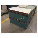 Lateral file cabinet - 2 drawer, 36"w, lockable,