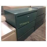 Lateral file cabinet - 3 drawer, 36"w, lockable -