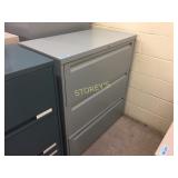 Lateral file cabinet - 3 drawer, 36"w, lockable -