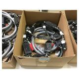 Box lot power supply cable w/ 10 outlets, 3