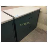 Lateral file cabinet - 2 drawer, 36"w, lockable,